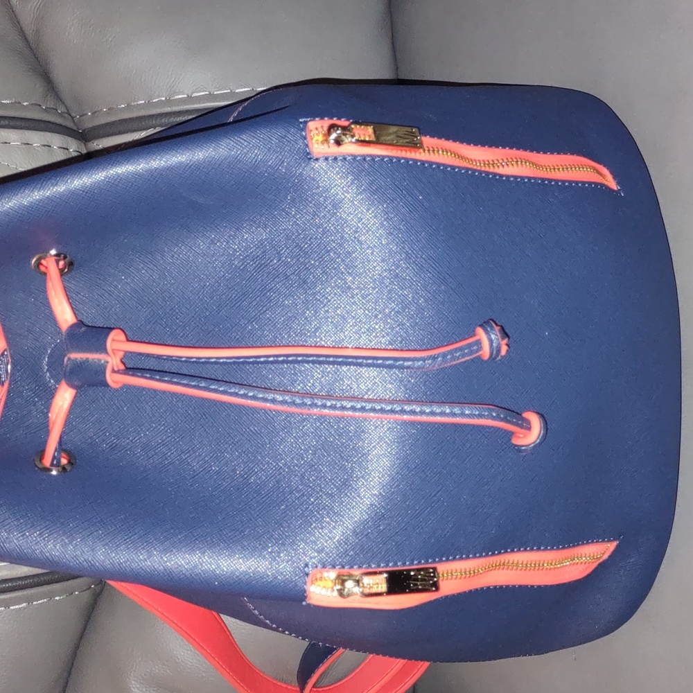 Neiman Marcus Unisex Drawstring Backpack Bag - image 2